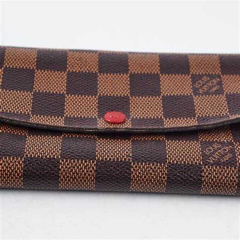 louis vuitton emilie damier wallet